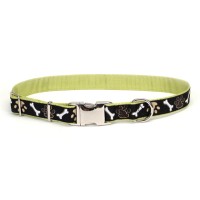 Coastal Pet Attire Ribbon ошейник для собак, 1,6смХ30см , коричневые лапки.